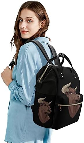 Elegantna ruksaka za glavu bika ruksak vodootporna mama torba Veliki ruksak kapaciteta