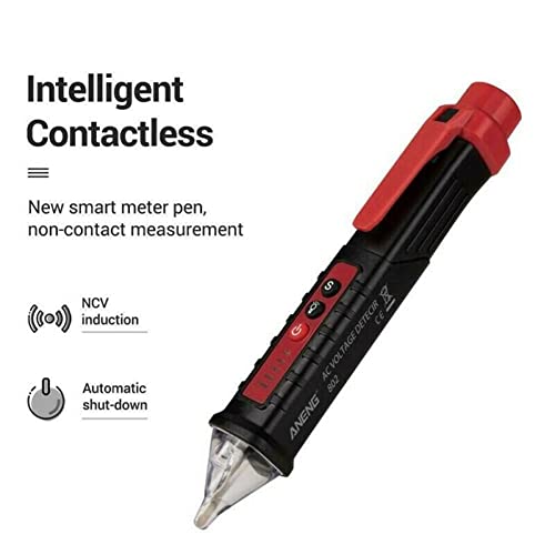 1 * Automatski ne-kontaktni LCD električni ispit olovka 3 vrste napon Digitalni tester za ispitivanje detektora 12 ~ 1000V