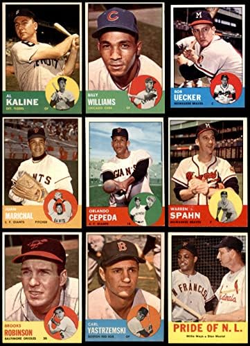 1963. TOPPS Baseball Complete Set Ex +