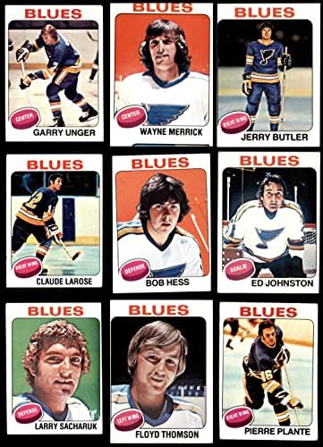 1975-76. St. Louis Blues u blizini Team set St. Louis Blues GD + Blues