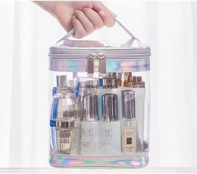 Scannay Clear Kozmetičke torbe Prozirne šminke kozmetičke torbe Vodootporna putnička za skladištenje torbe za toaletne vrećice Organizator