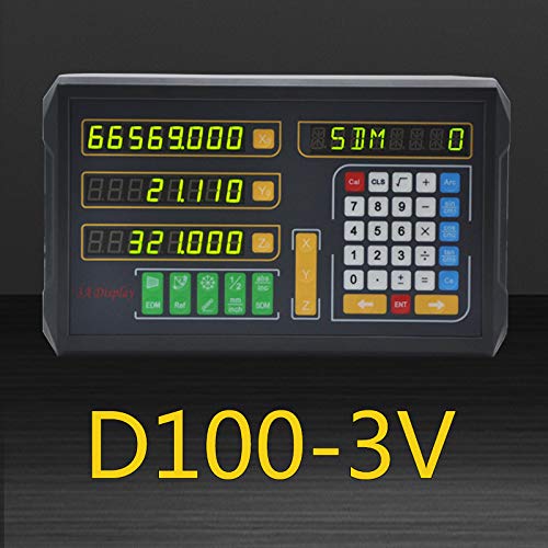 Ditron 3 Axis Digital Realitout DRO ekran, ekonomičnost, muti-funkcija za linearni magnetni ljestvici rotacijski koder tokarski bušilica