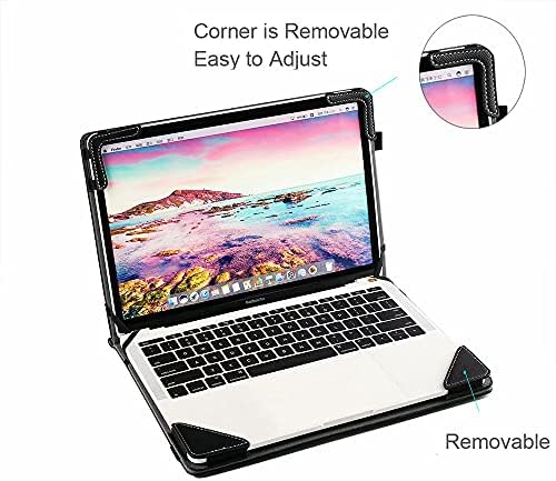 Berfea zaštitni poklopac kućišta kompatibilan sa HP EliteBook X360 1030 G3 G4 / X360 830 G5 / X360 830 G6 13.3 Torba za laptop Notebook