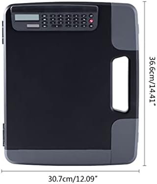 ZHYH Folder clipboard Portable A4 Files dokument Clipboard storage Case Organizator sa kalkulatorom Home