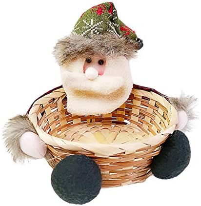 YIISU 2nnpkp Božićni slatkiši storage Basket dekoracija Santa Claus Storage Basket poklon veliki