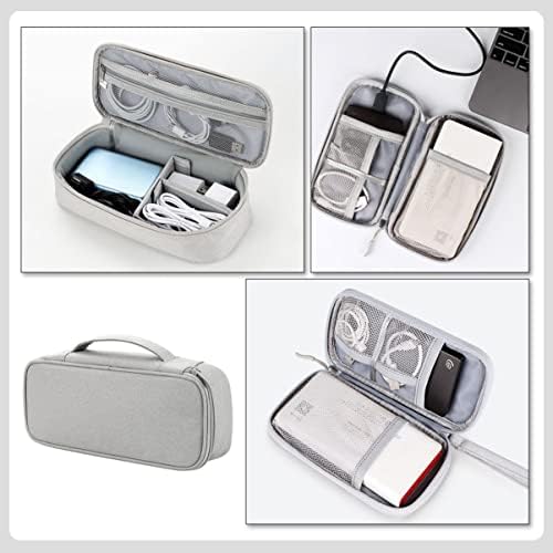 4pcs futrole USB mali za kabl, elektronski kontejner torba za slušalice putni disk kabl, elektronski organizatori banaka koji nose