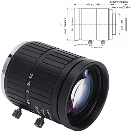 10MP HD mrežna kamera objektiv 75mm dužina fokusa ručni otvor blende industrijski objektiv C nosač