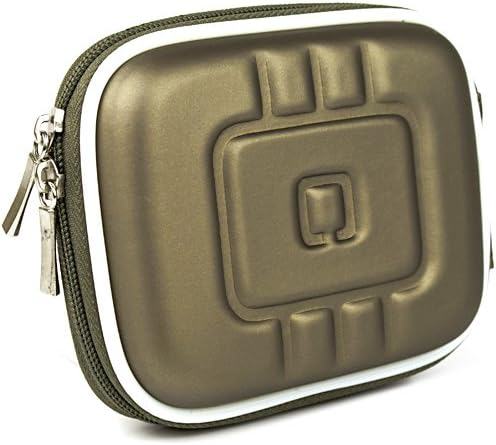 Metalni pištolj Metal EVA izdržljiva tanka torbica za nošenje kocke s mrežastim džepom za Kodak EasyShare Point I Shoot digitalna