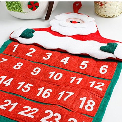 DBYLXMN ispod kreveta s kotačima Kalendar kalendara Santa ukrasi Porodični hotel Božićni privjesak Predvorje Dolazak i organizatori