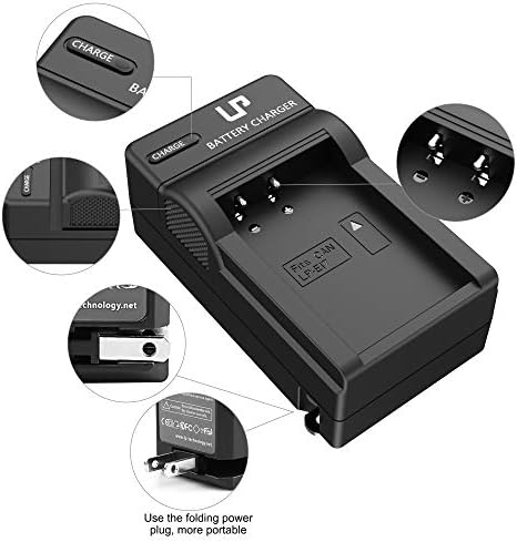 LP-E17 punjač za baterije, LP punjač kompatibilan sa Canon EOS Rebel T7i, T6i, T6s, SL3, SL2, 77D, 9000D, 8000D, 800D, 760D, 750D, 200D, M6, M5, M3, Kiss X8i DSLR kamere & više