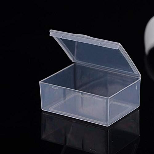 Anncus 5.3*4*1.9 CM Mini tvrda kvadratna kutija prozirna plastična torbica za DIY alat nail Art nakit dodatak LX1825 -