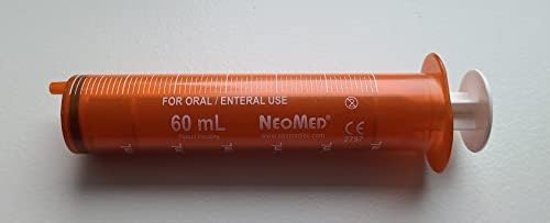 NeoMED oralni tečni lijek za lijekove za dispenzer sa poklopcem 60cc / 60ml 25 / pack amber ne-enfit