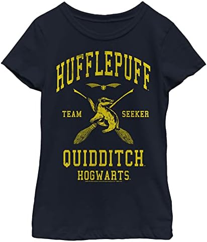 Harry Potter Kids ' Hufflepuff Quidditch Tragač T-Shirt