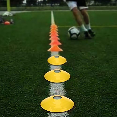 Flbirret 10 kom Mini polje Konusni diskovi-praktična Soccer & Nogomet trening alat za brzinu & amp; Agilnost-Durable PE materijal-uključuje