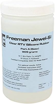 2.2 Lbs 2-dijelnog Freeman Clear RTV kompleta od silikonske gume za izradu nakita komplet za izradu kalupa