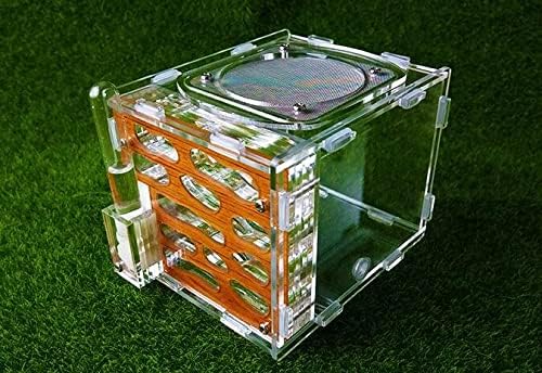 Uongfi Mini Ant Housing gnijezdo kavez farme hrane akrilna kutija za prikaz Ant Villa mali kavezi za kućne ljubimce igračka komplet